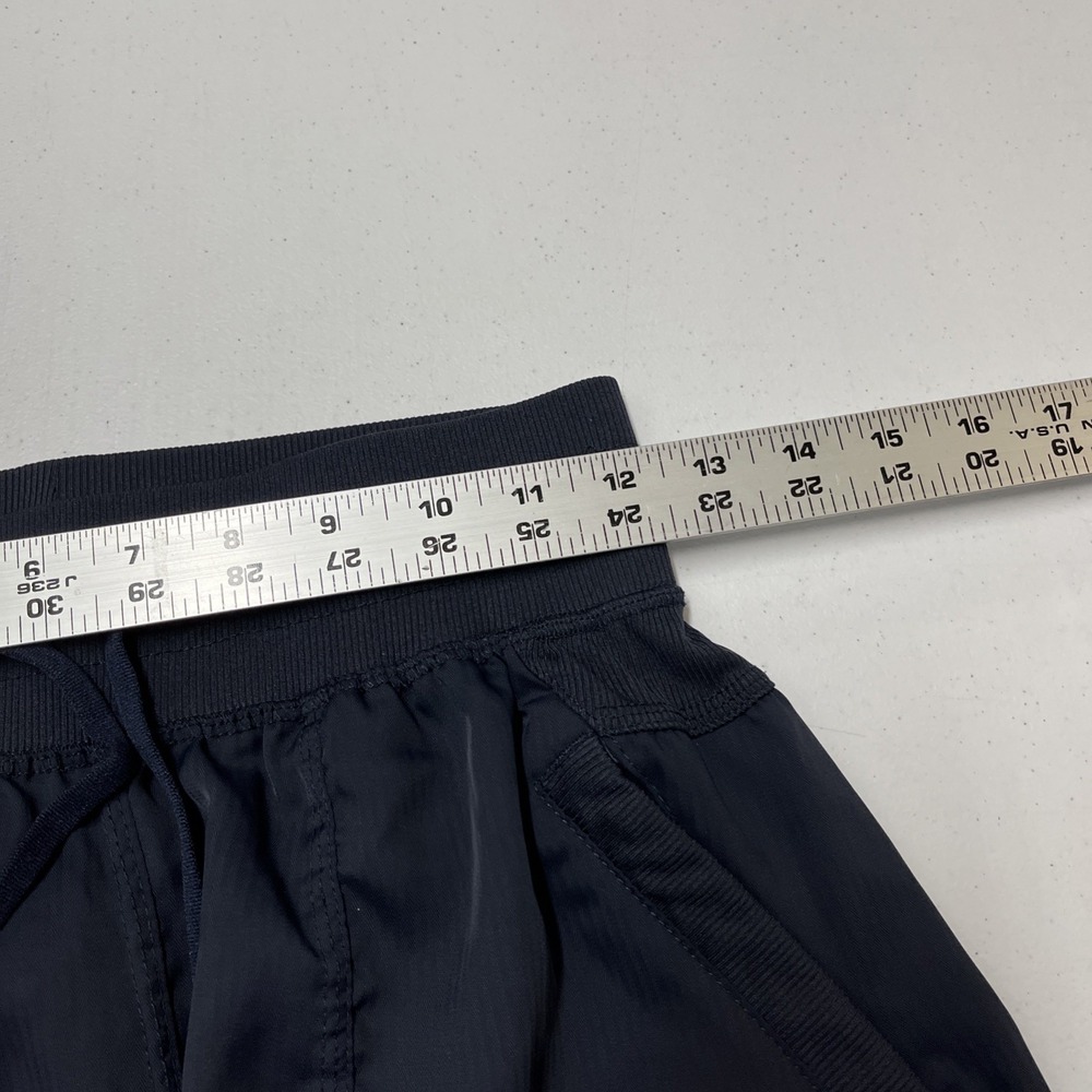 Lululemon Studio Dance Pants Blue Pull On Ruched Straight Leg Lounge Comfort - Picture 7 of 14